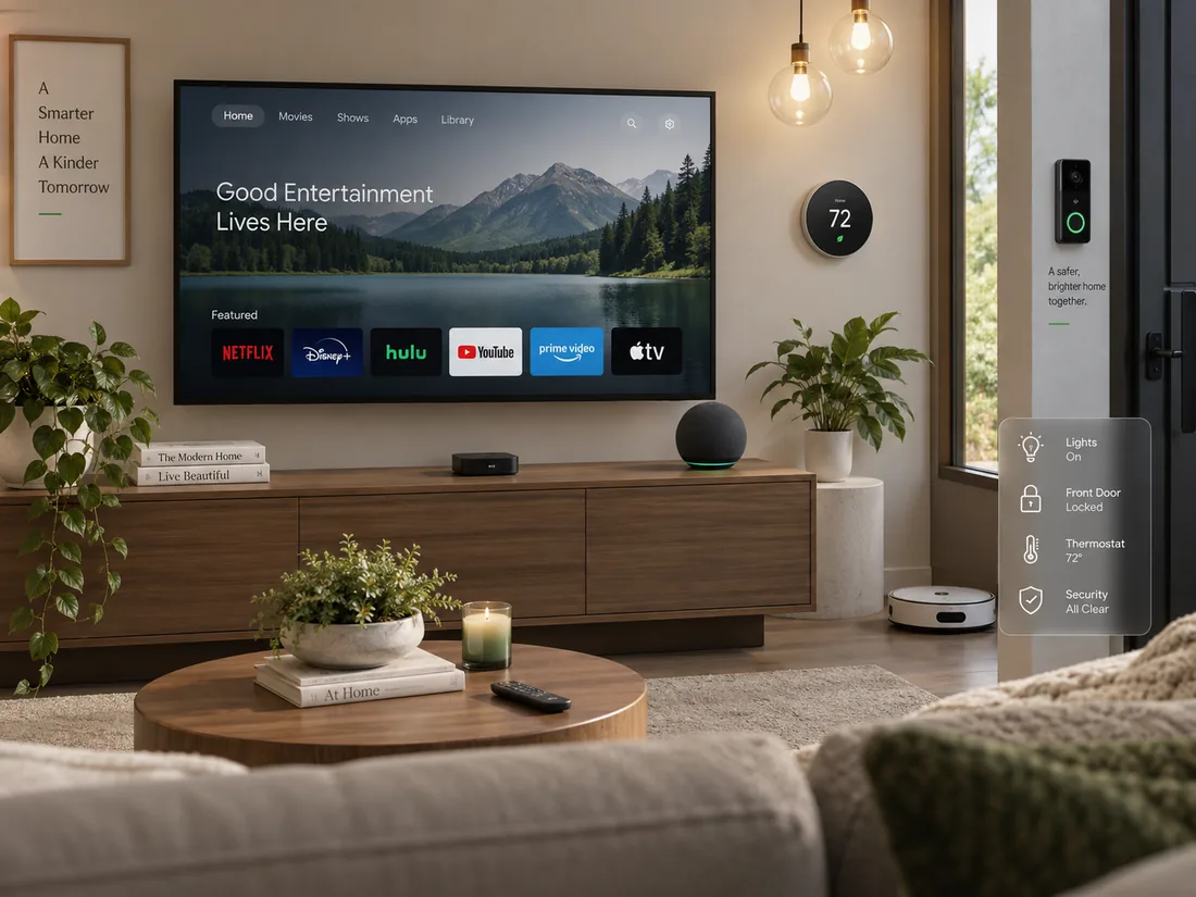 Smart TV and connected home devices